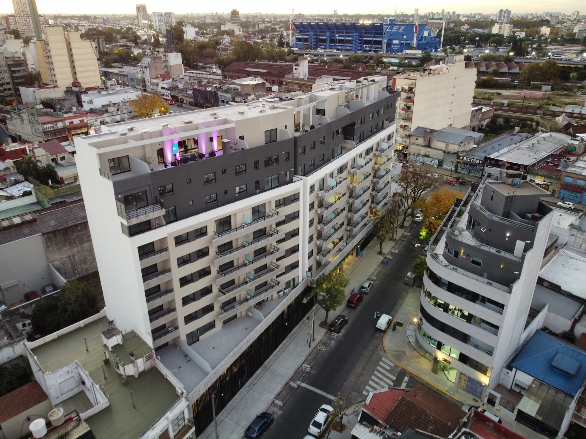Vista aérea de desarrollo Balstate en Buenos Aires